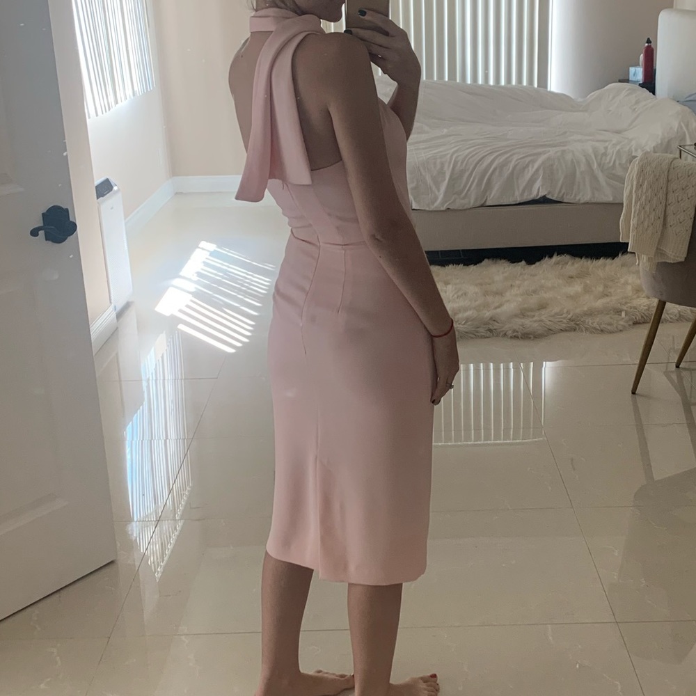 TY-LR pink midi dress from Revolve - Picture 7 of 8